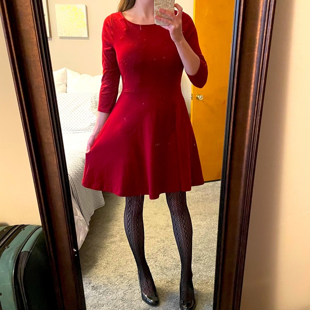 Beautiful classic red dress